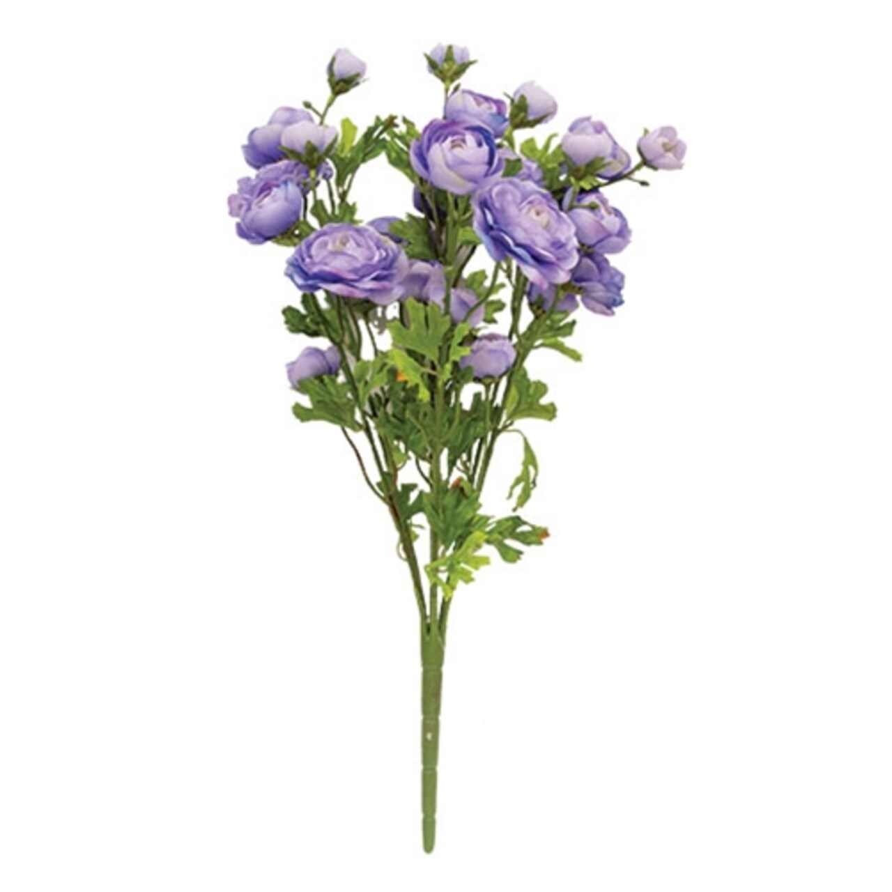 Artificial Lilac Bush 18 Inch Flower Arrangement Stem Home Accent Set of 3